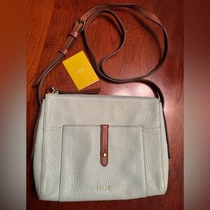 Fossil Gemma Crossbody in Misty Jade